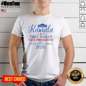 Beautiful Kamala Harris First Woman USA Vice President 2020 Victory Shirt