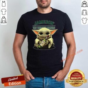 Awesome Baby Yoda Hug Jameson Irish Whiskey Shirt