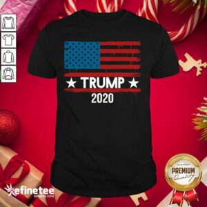 Pretty Trump 2020 American Flag Shirt