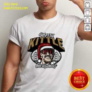 Awesome George Kittle Merry Kittle Christmas Shirt