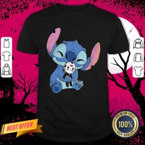 Stitch Hug Halloween Michael Myers Shirt