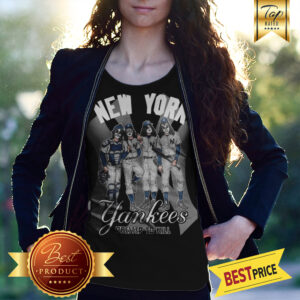 Kiss New York Yankees Dressed To Kill Shirt
