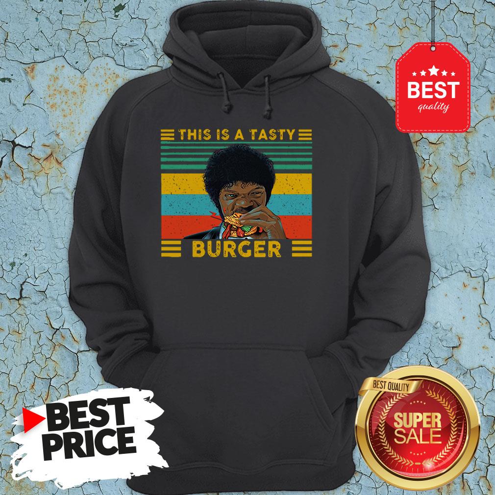 Vintage Pulp Fiction This Is A Tasty Burger Samuel L. Jackson Shirt