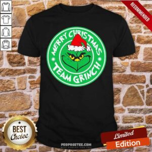 Top Merry Christmas Team Grinch Shirt