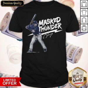 Lovely Clint Frazier Masked Thunder Official Shirt