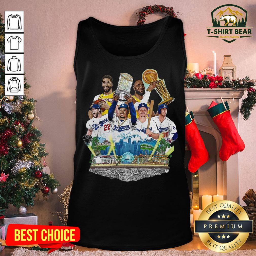Awesome LA Lakers And Dodgers World Series Champions 2020 Legend Shirt