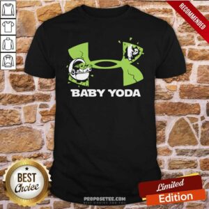 Pretty Under Armour Baby Yoda Shirt