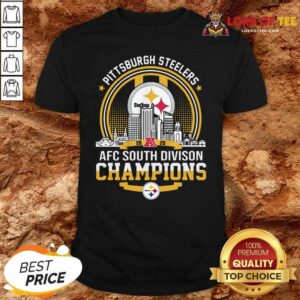 Hot Pittsburgh Steelers 2020 Afc South Division Champions Shirt