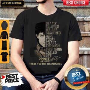 Prince 1958-2016 Signature Let's Go Crazy Lyrics Dearly Beloved Shirt