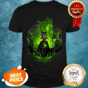 Disney Sleeping Beauty Dark Detailed Maleficent Shirt