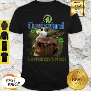 Cute Baby Yoda Cumberland Farms Survived Covid-19 2020 Shirt