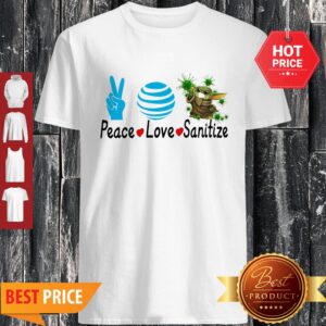 Peace Love Sanitize Baby Yoda Coronavirus Shirt