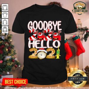 Hot Goodbye 2020 Hello 2021 Happy New Year 2021 Toilet Paper Vaccine Shirt
