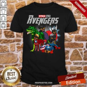 Funny Marvel Avengers Rottweiler Rvengers Shirt