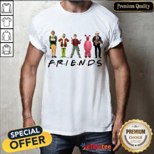Happy Characters Elf Grinch Kevin Friends Christmas Shirt