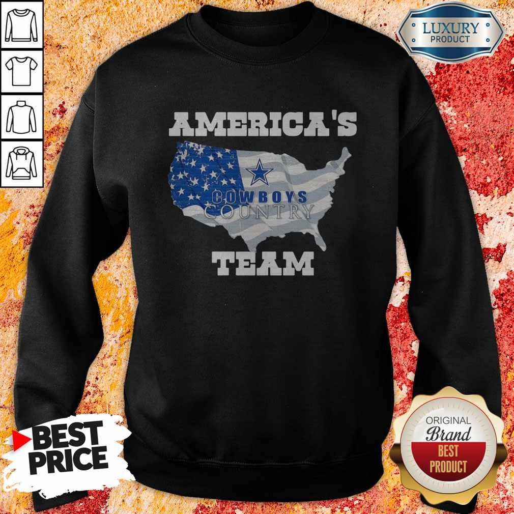 America’s Cowboys Country Team Flag Shirt