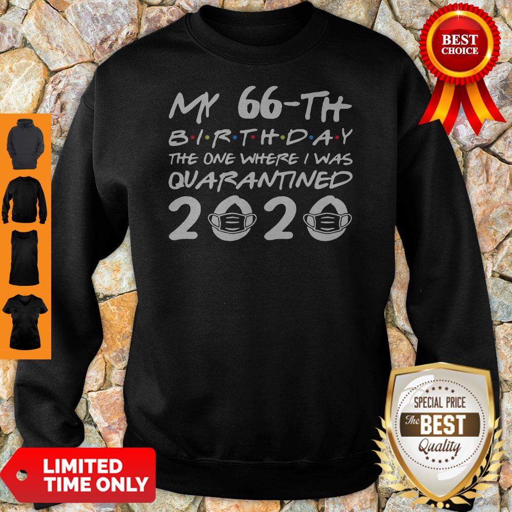 Star My 66th Birthday The One Where I was Quarantined 2020 Mask Shirt