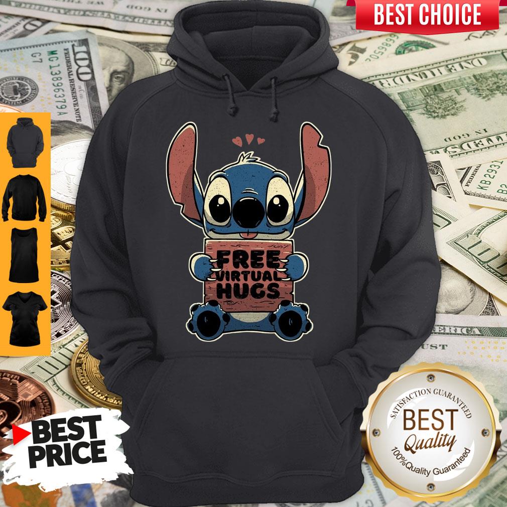 Awesome Baby Stitch Free Virtual Hugs Shirt