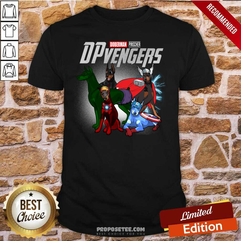 Awesome Dobeman Pincher Marvel Avengers DPvengers Shirt