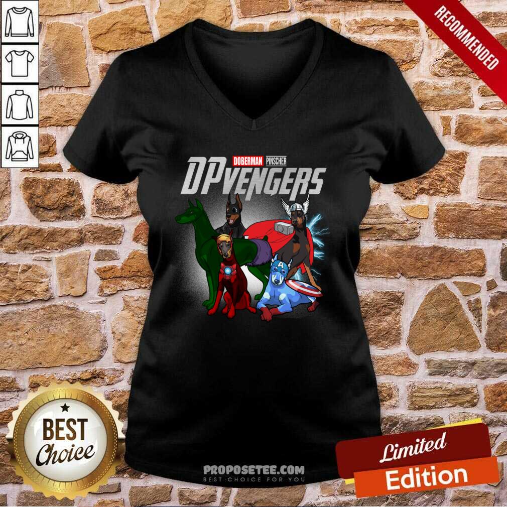 Awesome Dobeman Pincher Marvel Avengers DPvengers Shirt