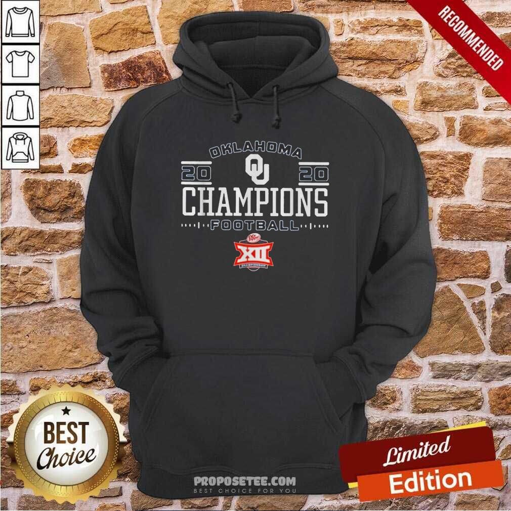 Awesome Oklahoma Sooners 2020 Big 12 Football Champions Shirt