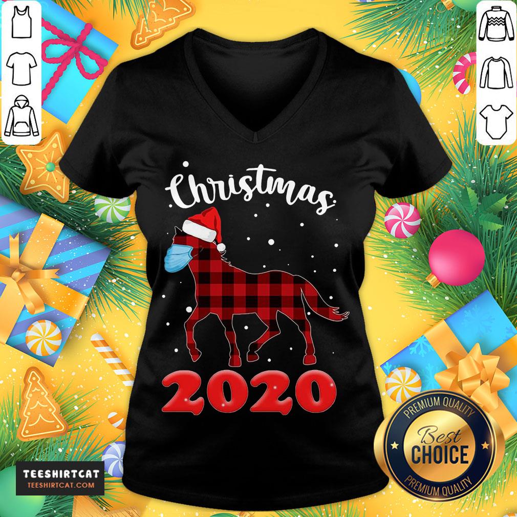 Awesome Reindeer Face Mask Christmas 2020 Shirt