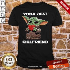 Official Baby Yoda Hug Heart Best Girlfriend Shirt