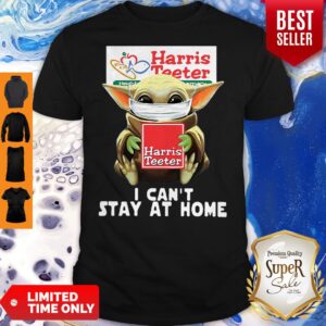 Star Wars Baby Yoda Face Mask Hug Harris Teeter I Can’t Stay At Home Shirt