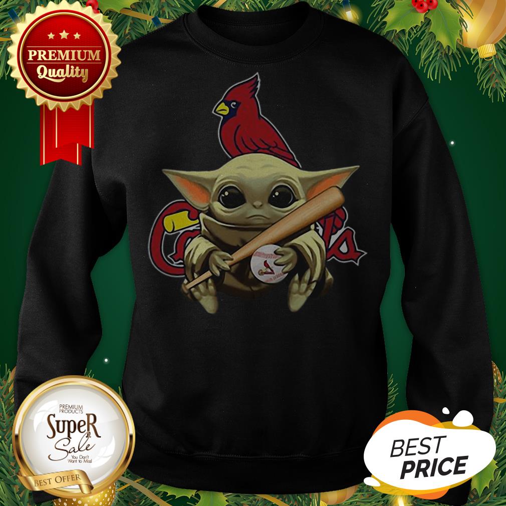 Baby Yoda St Louis Cardinals Shirt