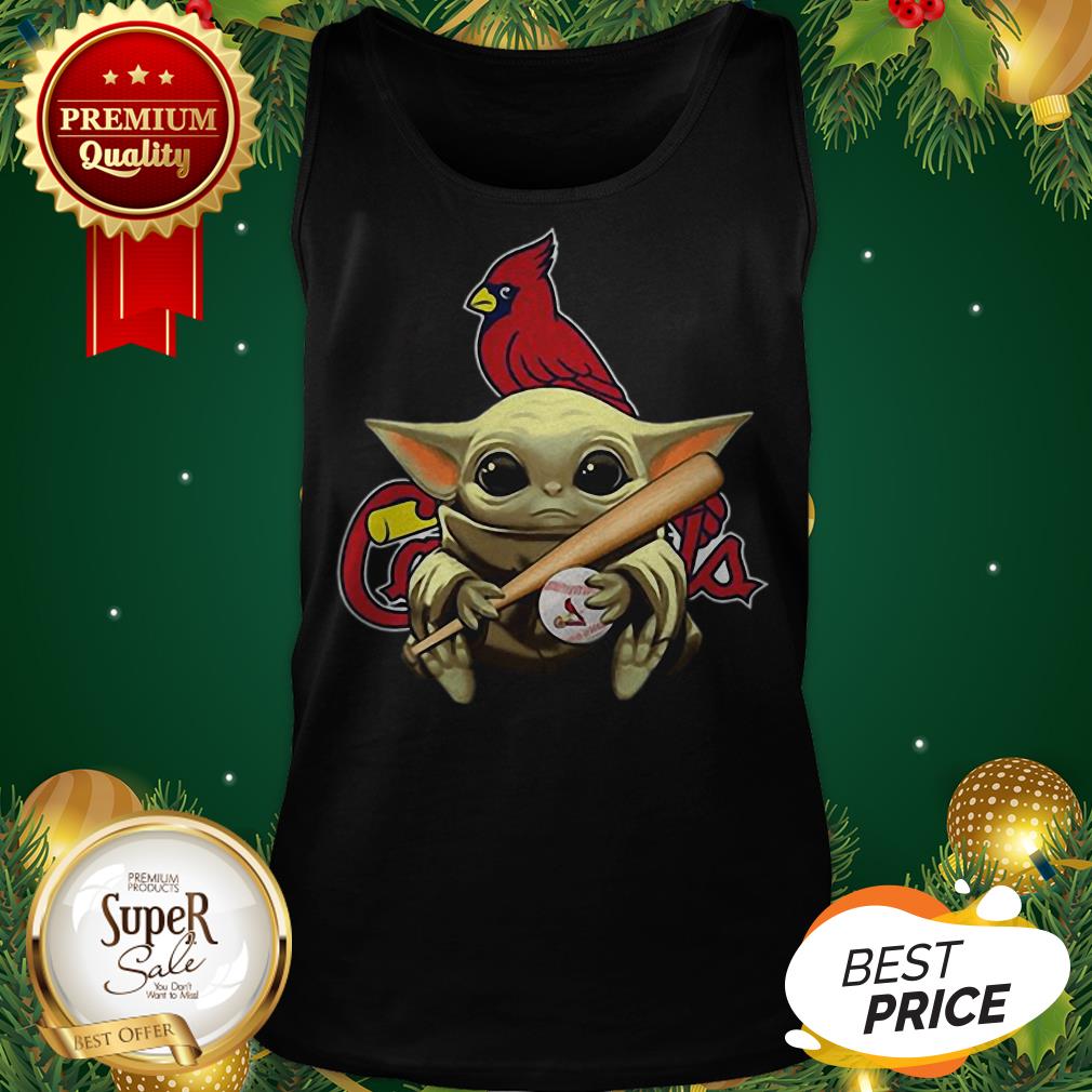 Baby Yoda St Louis Cardinals Shirt