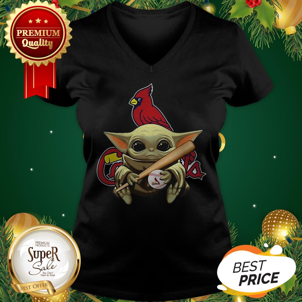 Baby Yoda St Louis Cardinals Shirt