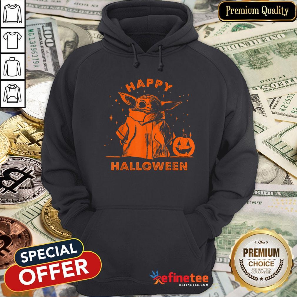 Baby Yoda Star Wars The Mandalorian The Child Happy Halloween Shirt