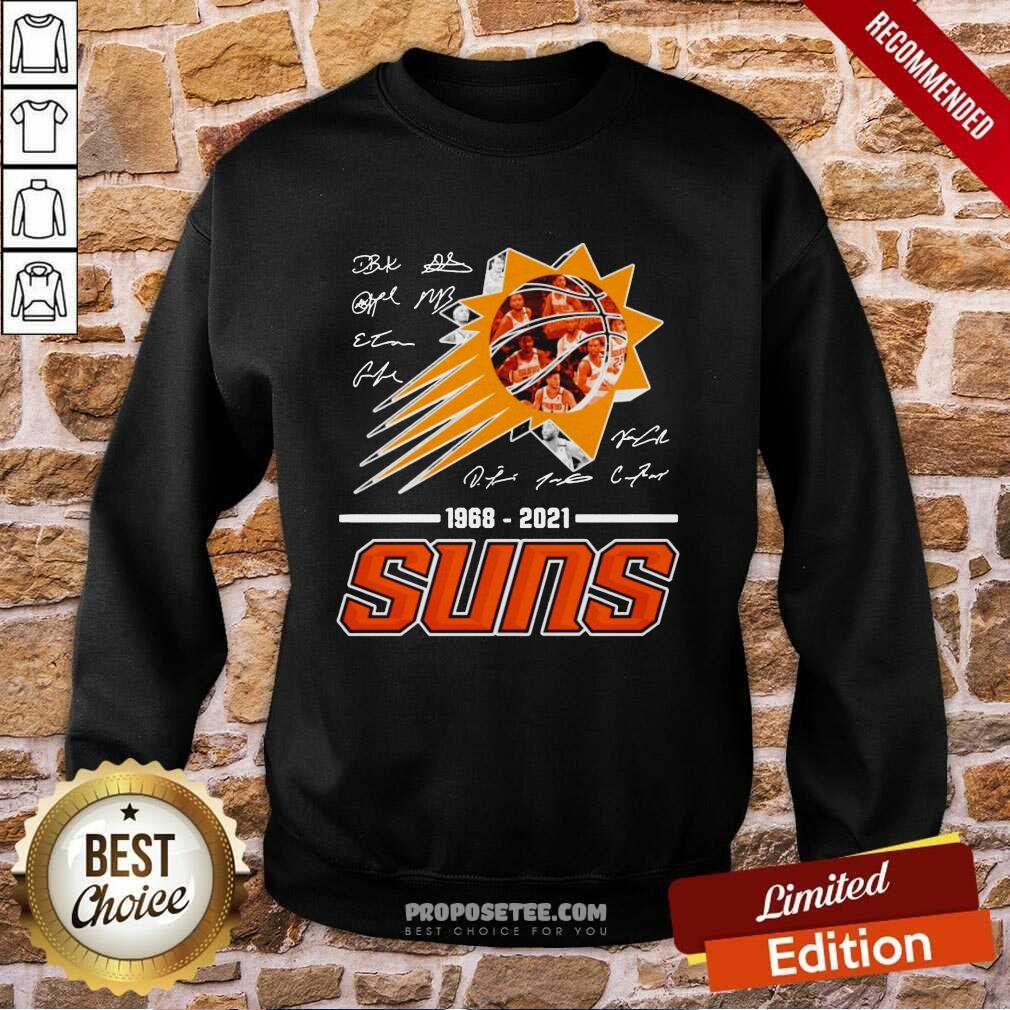 Basketball Phoenix Suns 1968 2021 Signature Shirt