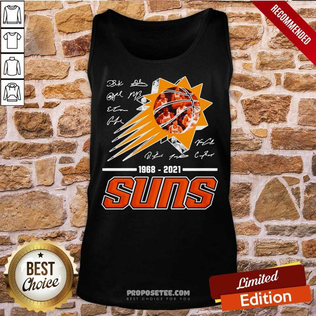 Basketball Phoenix Suns 1968 2021 Signature Shirt