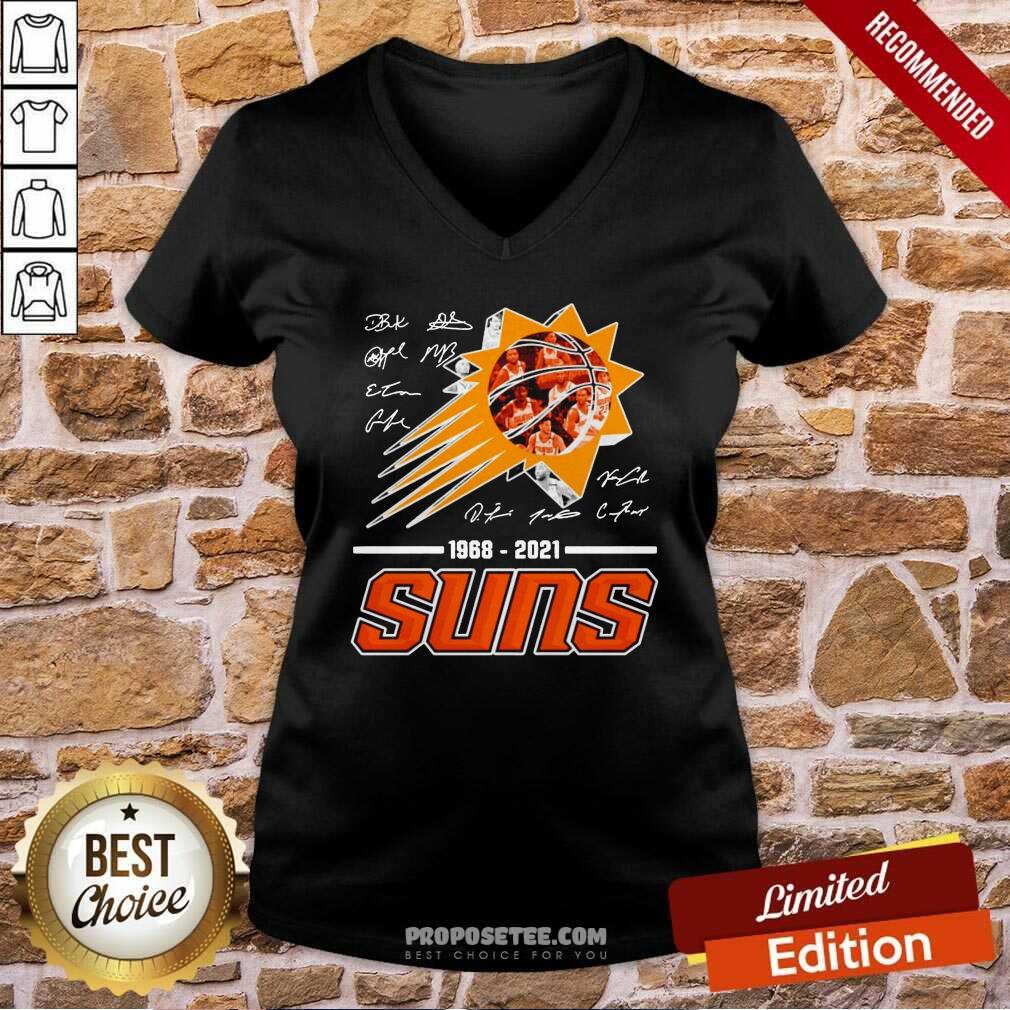 Basketball Phoenix Suns 1968 2021 Signature Shirt