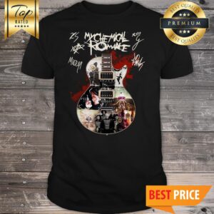 My Chemical Romance Guitar Signatures Shirt