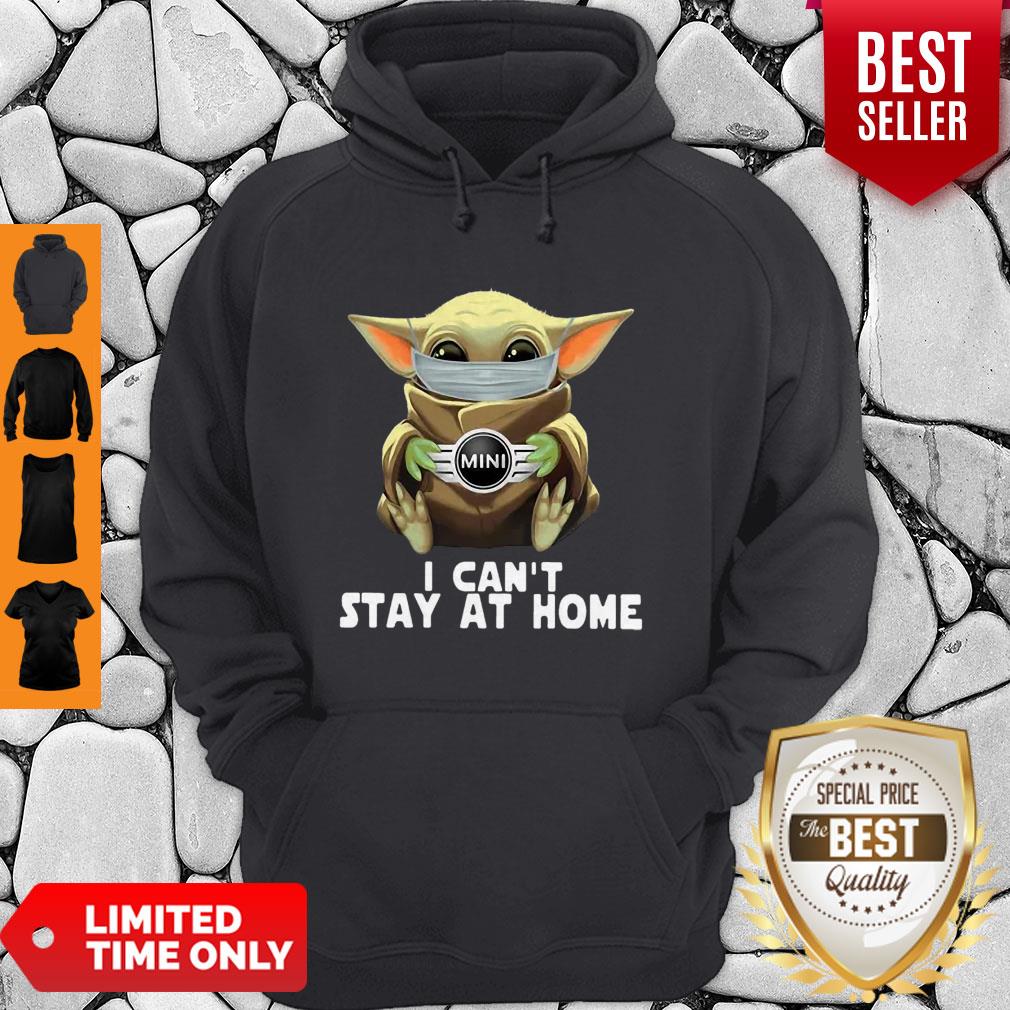 Beautiful Star Wars Baby Yoda Mask Mini Countryman I Can’t Stay At Home Shirt