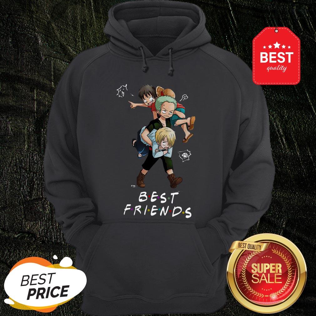 Best Friends Monkey D. Luffy Roronoa Zoro Sanji One Piece Shirt