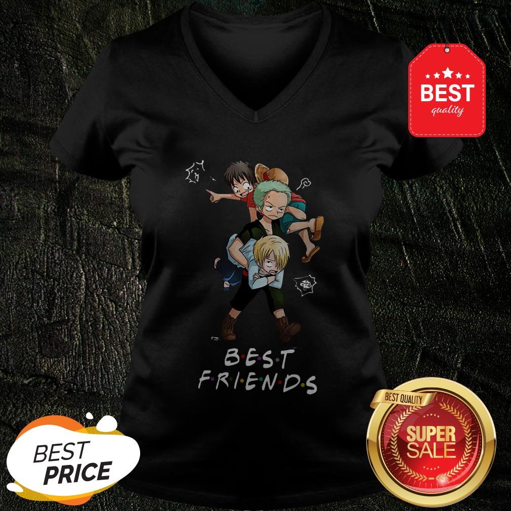 Best Friends Monkey D. Luffy Roronoa Zoro Sanji One Piece Shirt