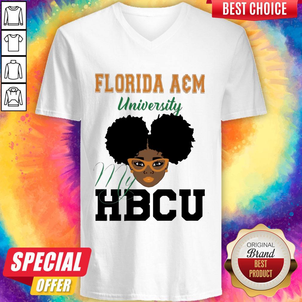 Black Girl Florida A And M University My HBCU Shirt