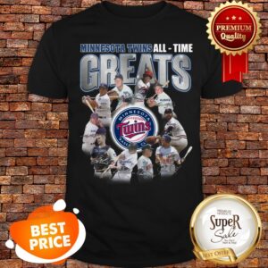 Minnesota Twins All Time Greats Team Signatures Shirt