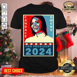 Nice Candace Owens For President 2024 Shirt