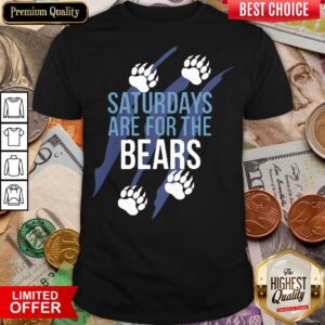 Nice Saturdays Are For The Bears Me Shirt