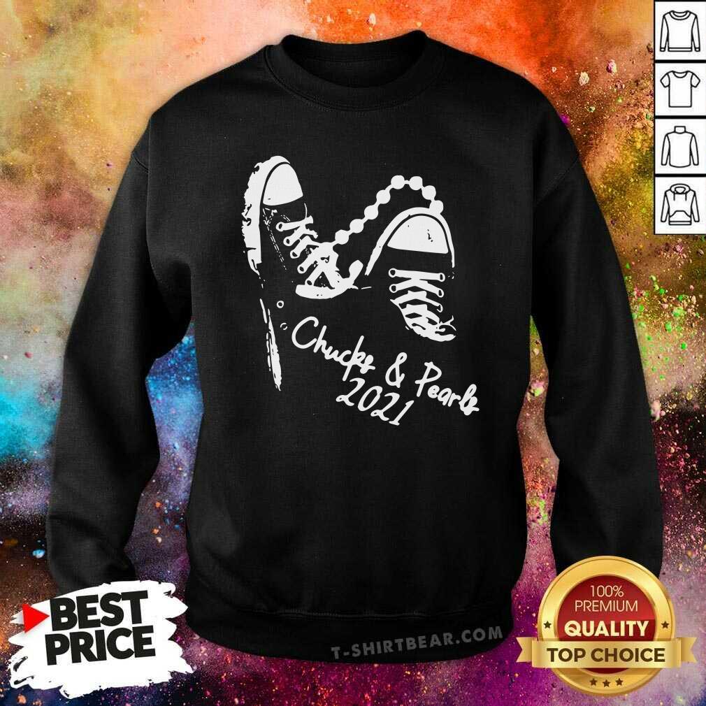 Cheated Converse Sneaker Pearls And Chucks 2021 Kamala Harris Shirt