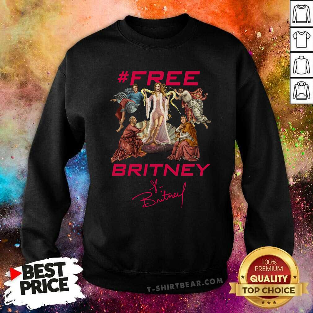 Colorful Free Britney 4 Signature Shirt