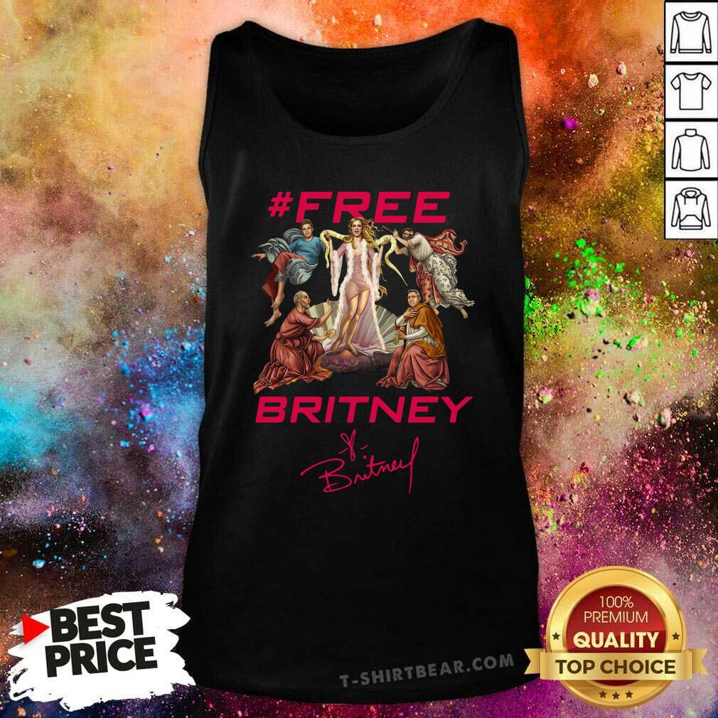 Colorful Free Britney 4 Signature Shirt