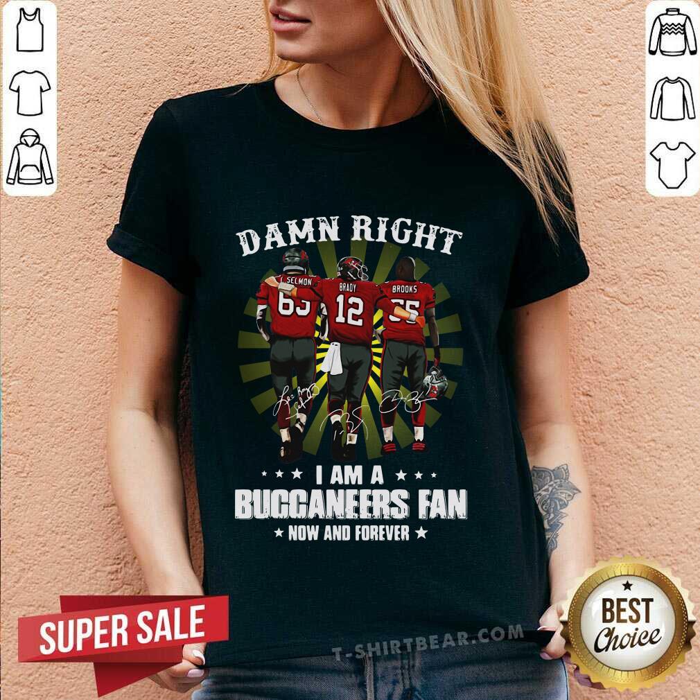 Confused Selmon Brady Brooks I Am A Tampa Bay 4 Buccaneers Fan Signatures Shirt