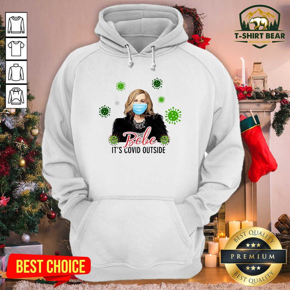 Cool Bebe It's Covid Outside Moira Rose Schitts Creek Flat Holiday Circle Shirt