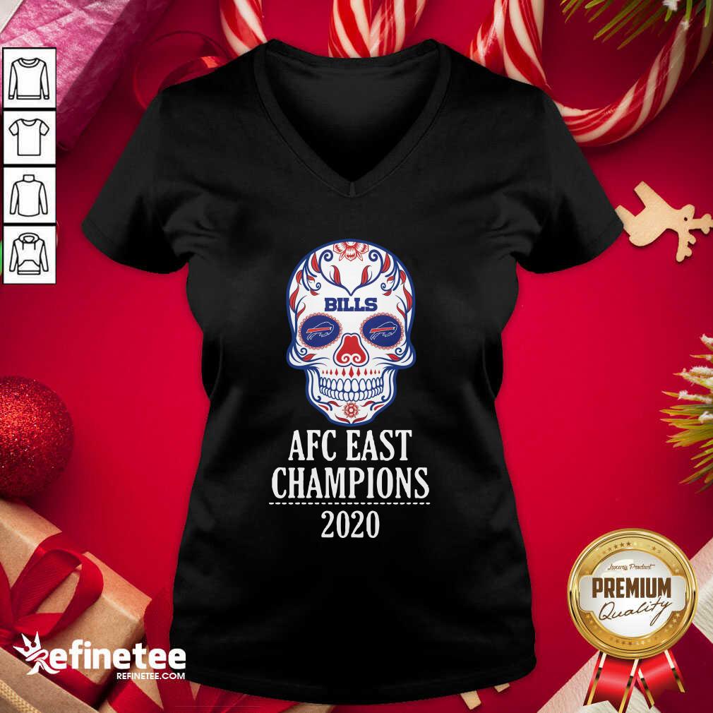 Cool Skull Buffalo Bills Afc East Champions 2020 Shirt