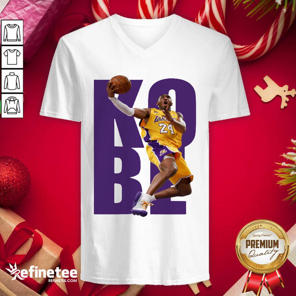 Cute Kobe Bryant 24 Playing Basketball 2021 Shirt